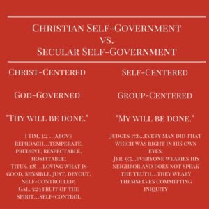 Christian vs Secular