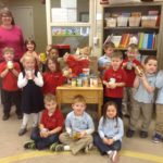 DK students collect food through food drive at Dayspring Christian Academy