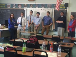 In presenting their position, students learn how to form a strong argument for their position of defunding of the NEA.