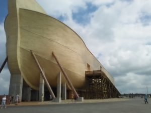 Students from Dayspring Christian Academy visit the Ark Encounter on a field trip.