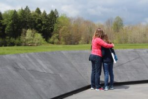 Dayspring Christian Academy students visit the National Flight 93 Memorial as a part of a recent field trip.