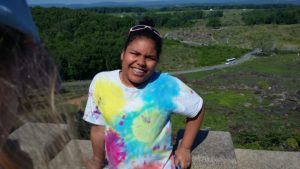 A Dayspring student tours the battlefields of Gettysburg, PA.