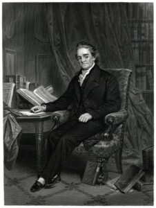 Noah Webster authored the Blue Back Speller, which was filled with biblical references and from which many Americans in the founding era learned to read.