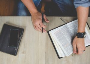 Spending daily time reading the Bible will ensure we keep a solid biblical worldview.