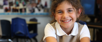 Lower School Student at Dayspring Christian academy