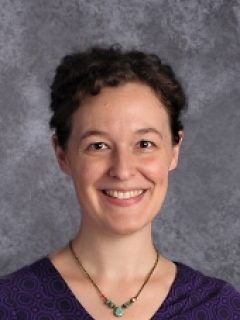 Lindsey Stauffer is the music teacher