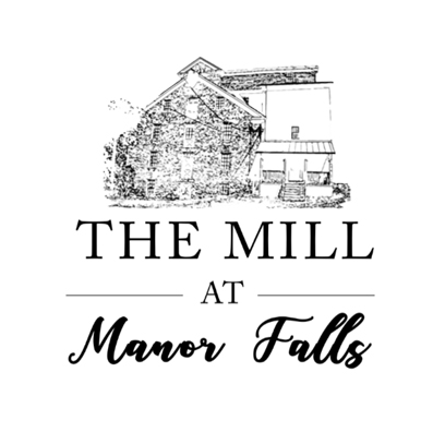 Mill at Manor Falls Lancaster, PA wedding venue logo