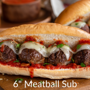 6" Meatball Sub - Sandwich Only