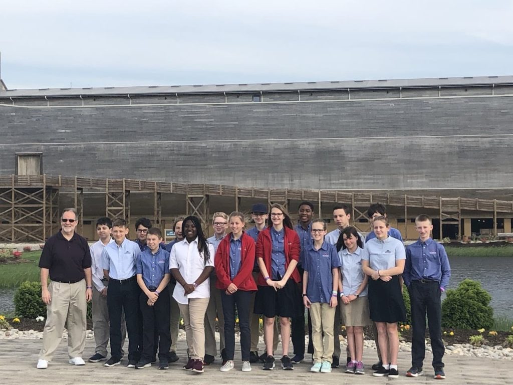 Science and History Field Trip in Christian Middle School