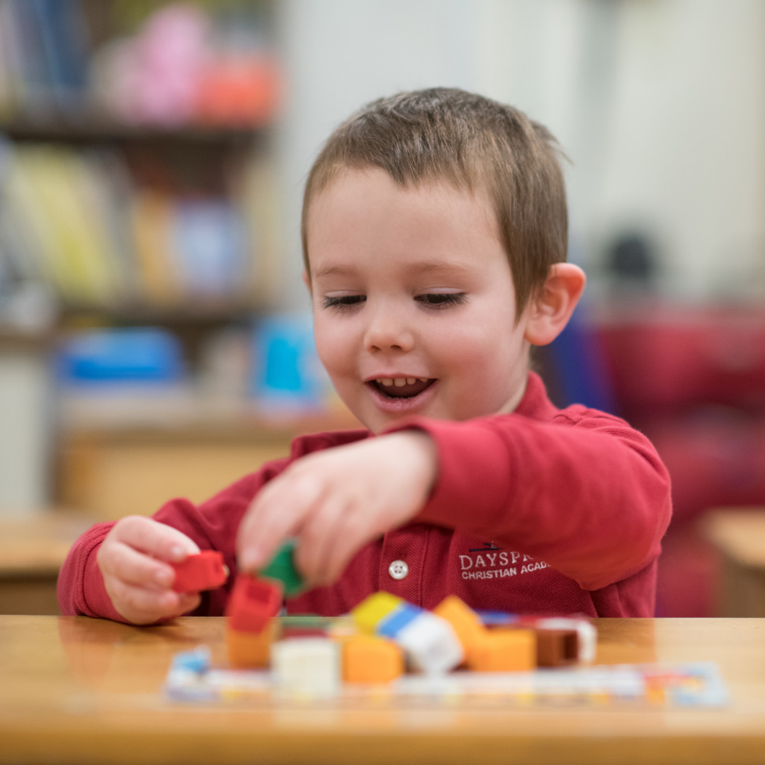 Pre-K in Lancaster PA Boy Learning