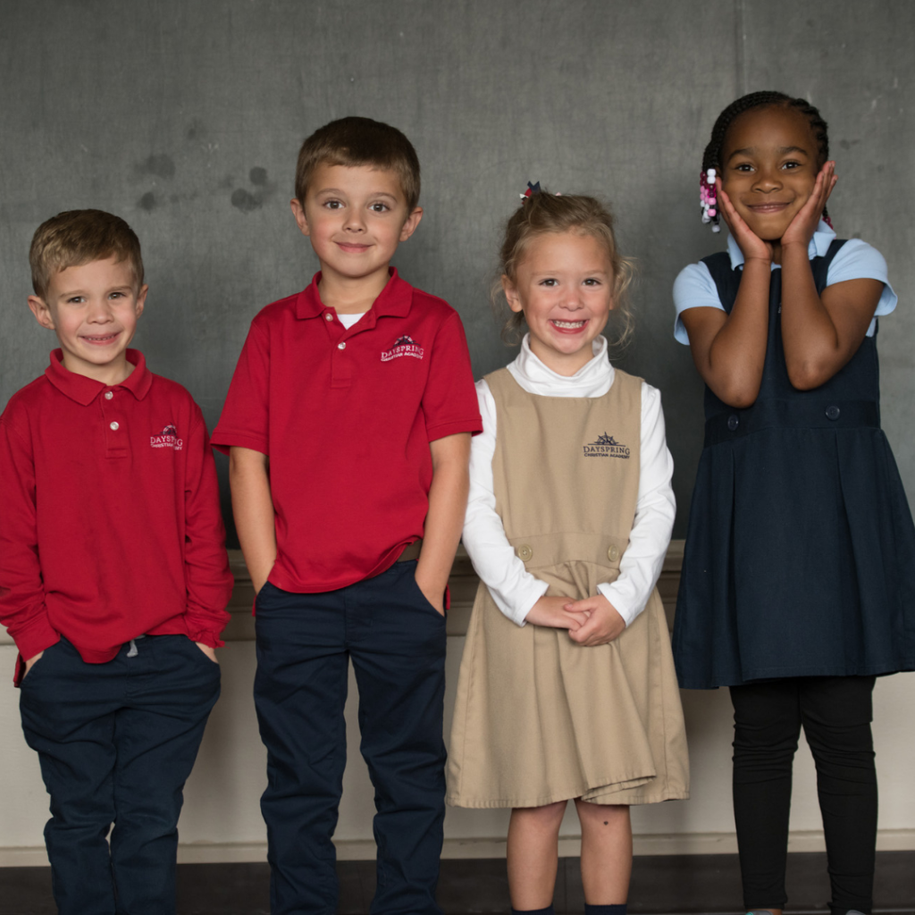 Christian Preschool Happy Students Photo Op