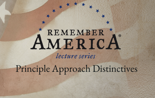 Remember America Lecture Series Week One: Why Christian Education