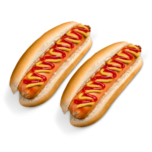Two Hot Dogs ONLY